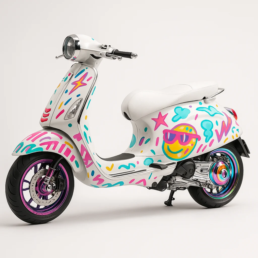 ?小摩托疯狂改造计划：可爱到犯规！