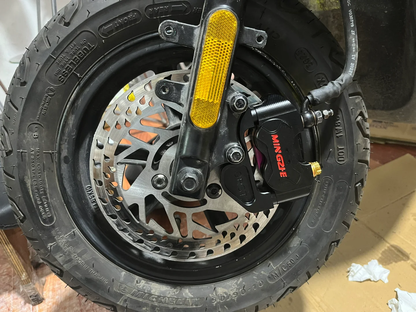 九号F90m穷改前卡钳(明浙M17小辐射)