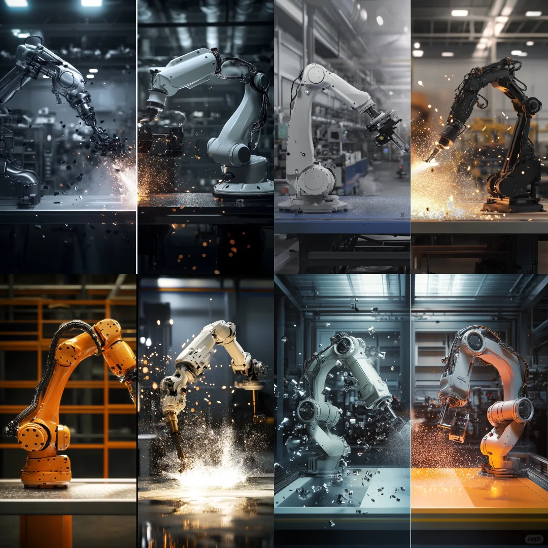 mj自动化设备设计图 机械臂