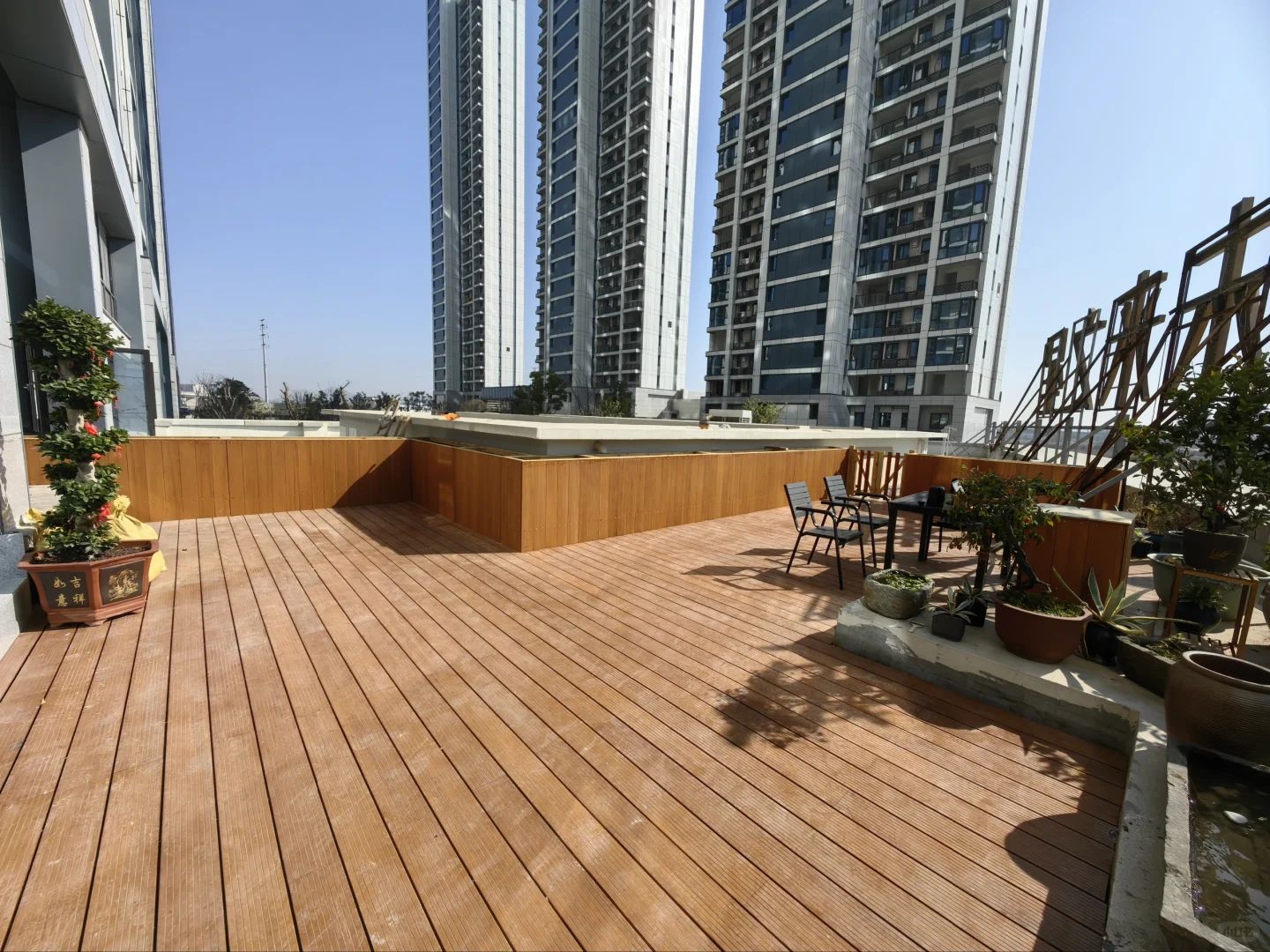 户外重竹木地板案例