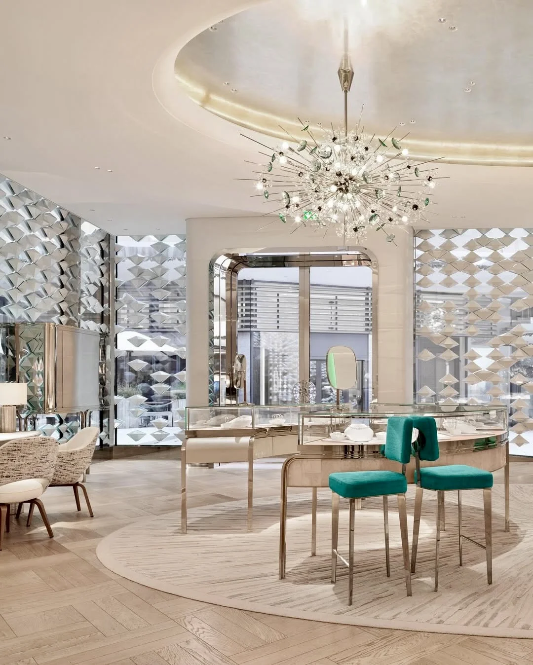 Tiffany store | 流光溢彩的蒂夫尼蓝