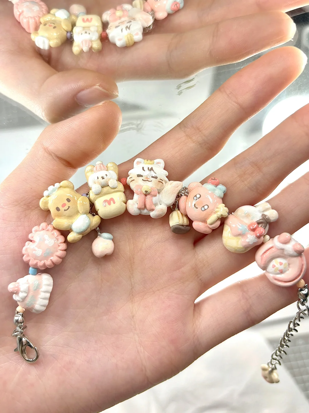 串了一串小可爱?｜石塑粘土