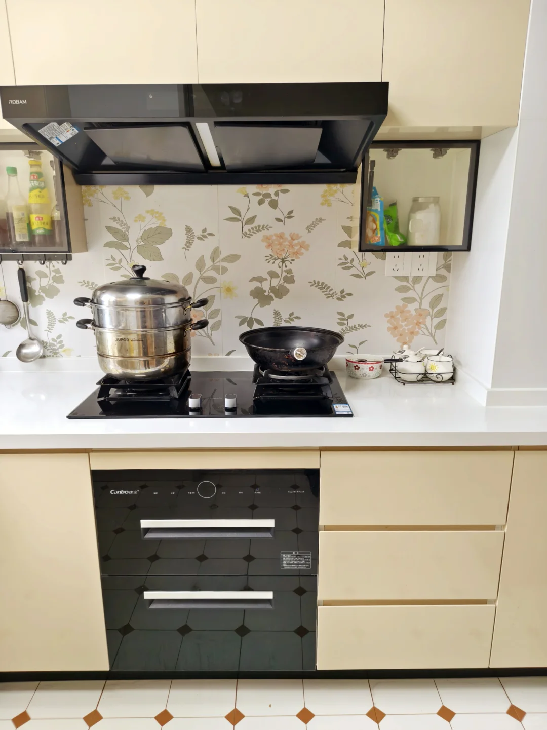 6.5㎡方正小厨房，这样布置空间利用率超高