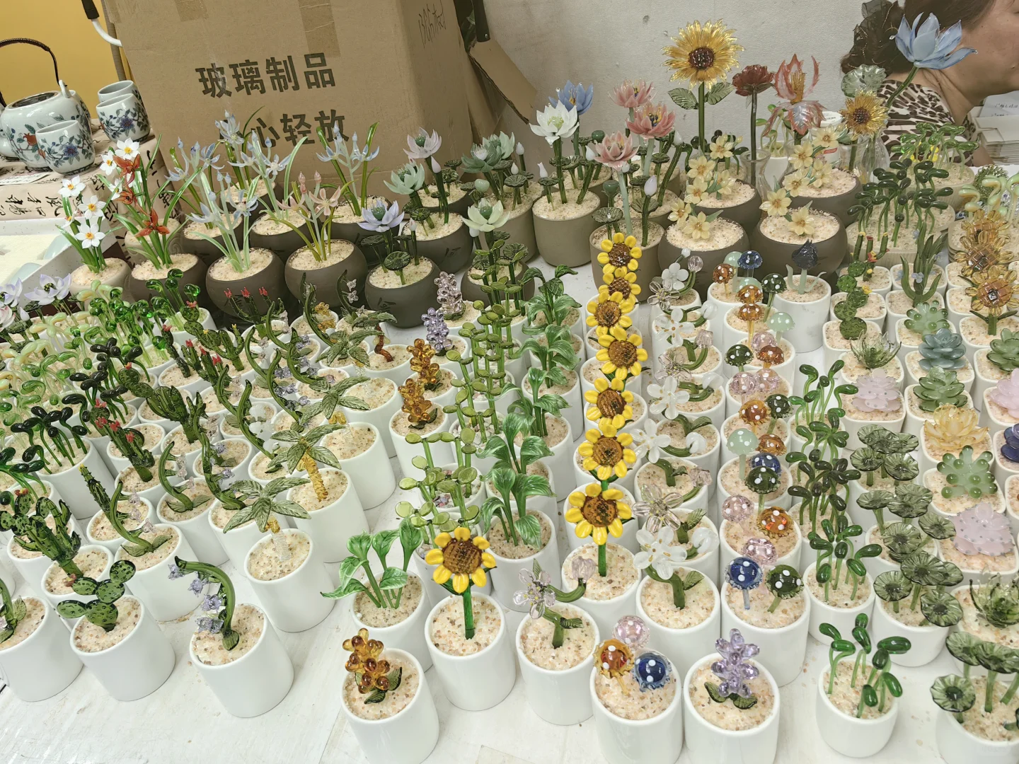 博山陶瓷琉璃大观园里的小玩意