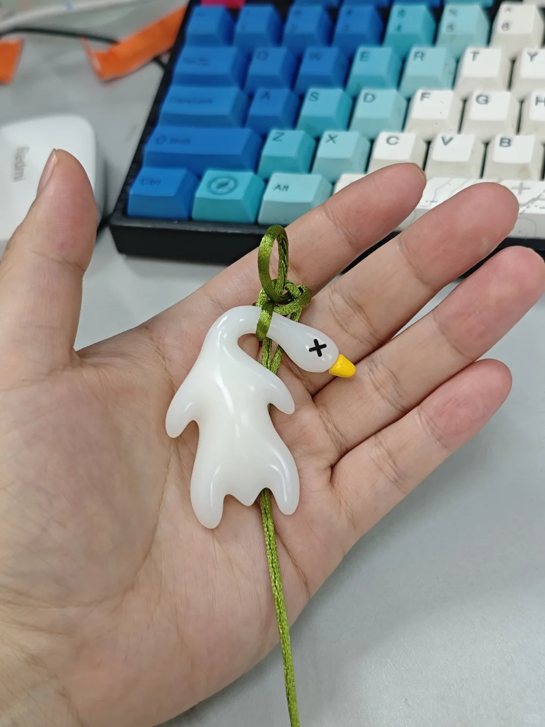 烤鹅为什么！！！会变红