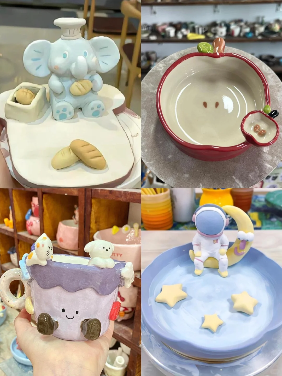 艾特你的好友一起去做陶瓷吧