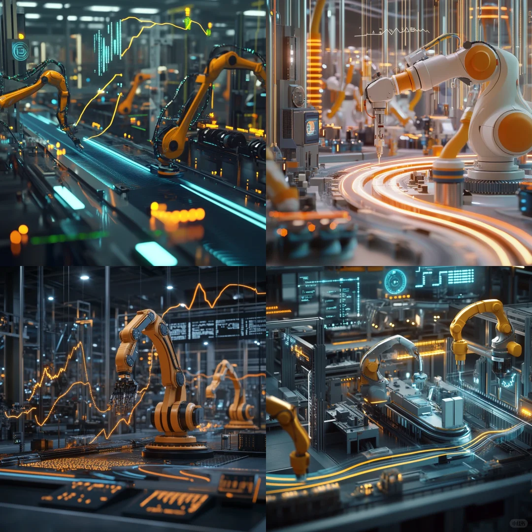 mj自动化设备设计图 机械臂