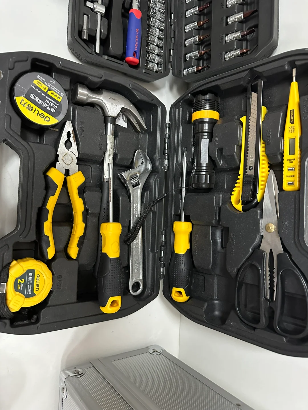 万克宝内六角扳手 得力工具箱 螺丝刀套装