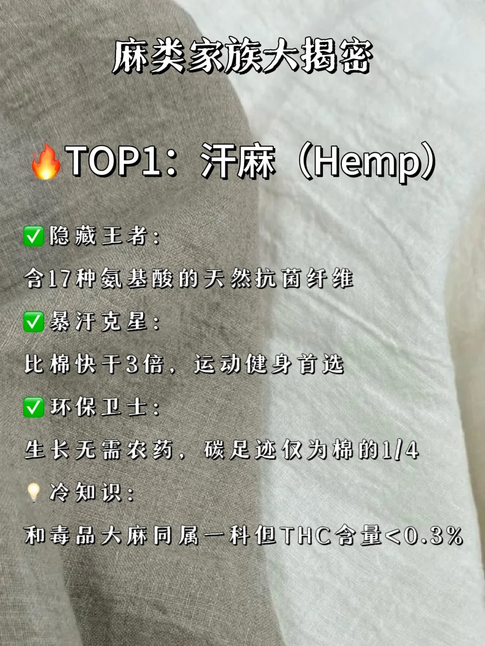 学干货｜这4种麻系天花板面料你真的懂吗?