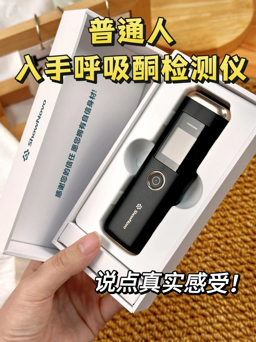 普通人入手呼吸酮检测仪说点真实感受！