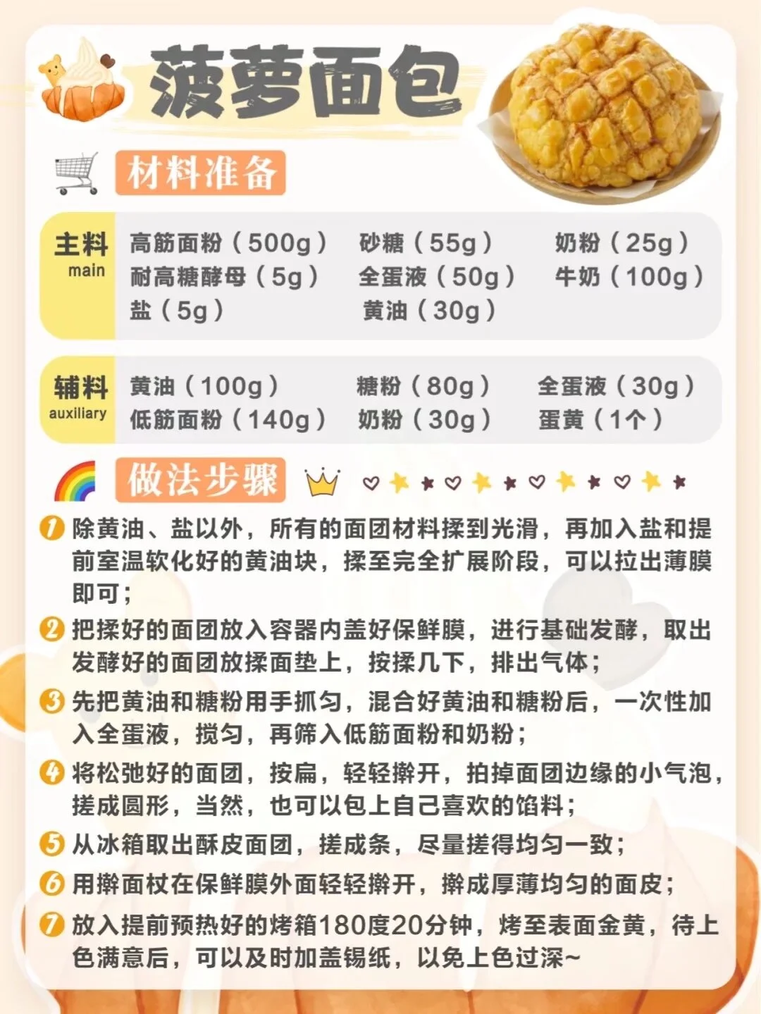 面包做法合集 收藏起来慢慢做