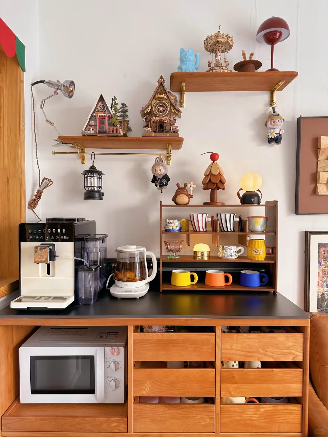 就46㎡的小房子，谈什么高级感简单够住就行！