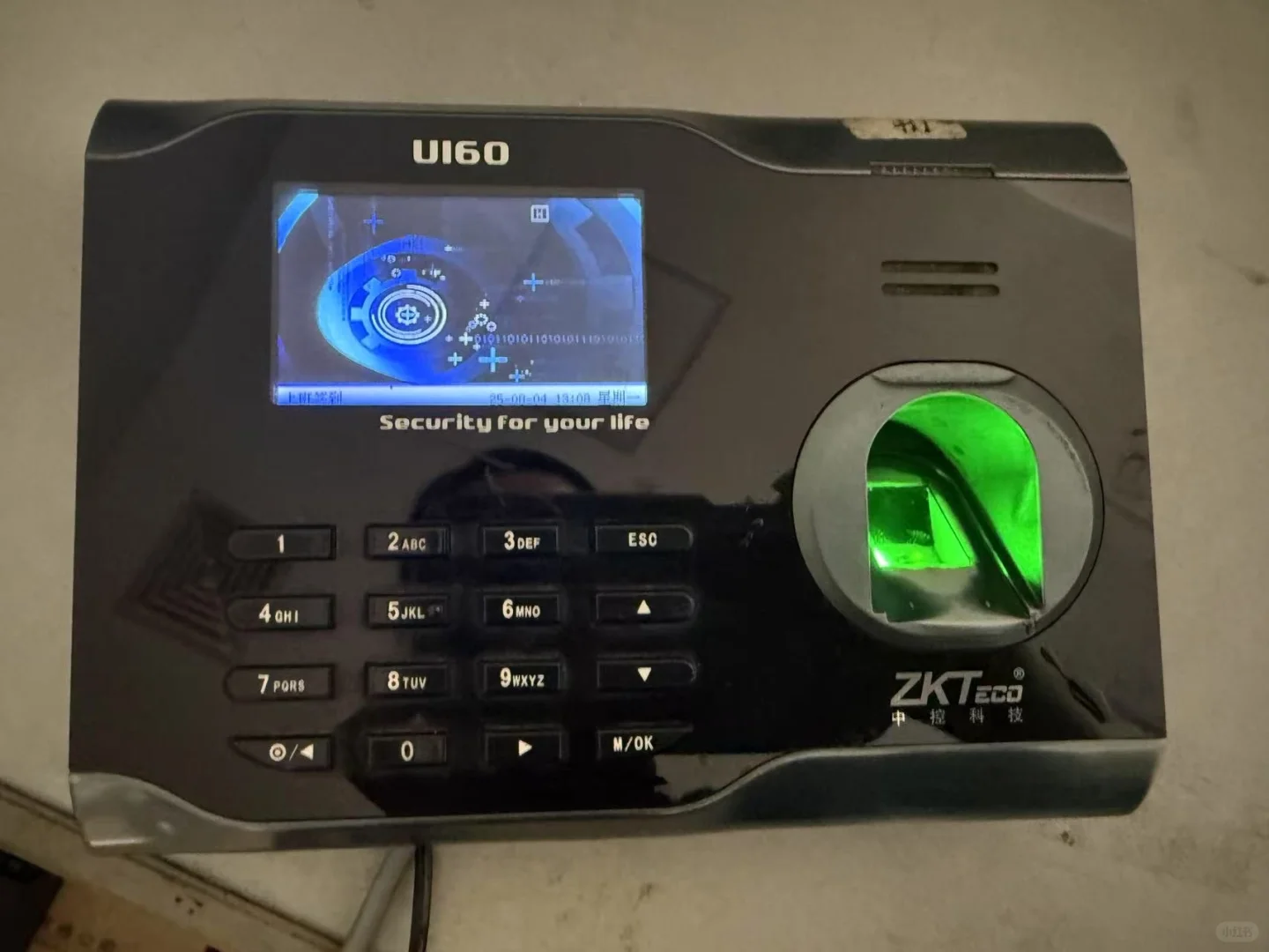 中控科技ZKTECO U160考勤机