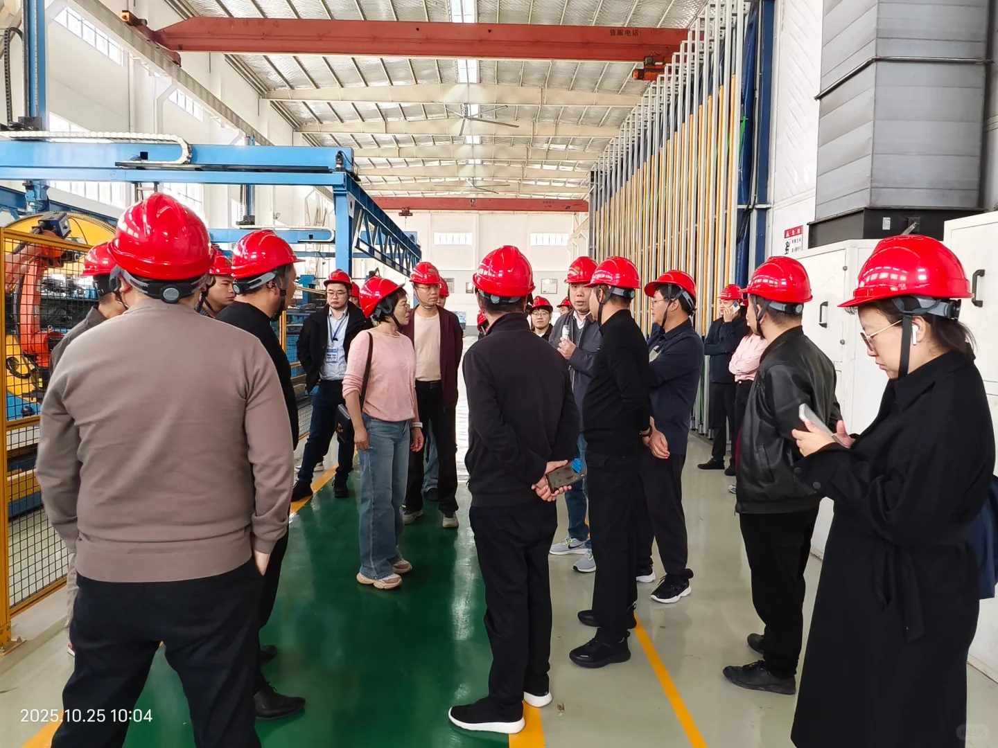 十三届节能环保产业考察团莅临泰源环保参观