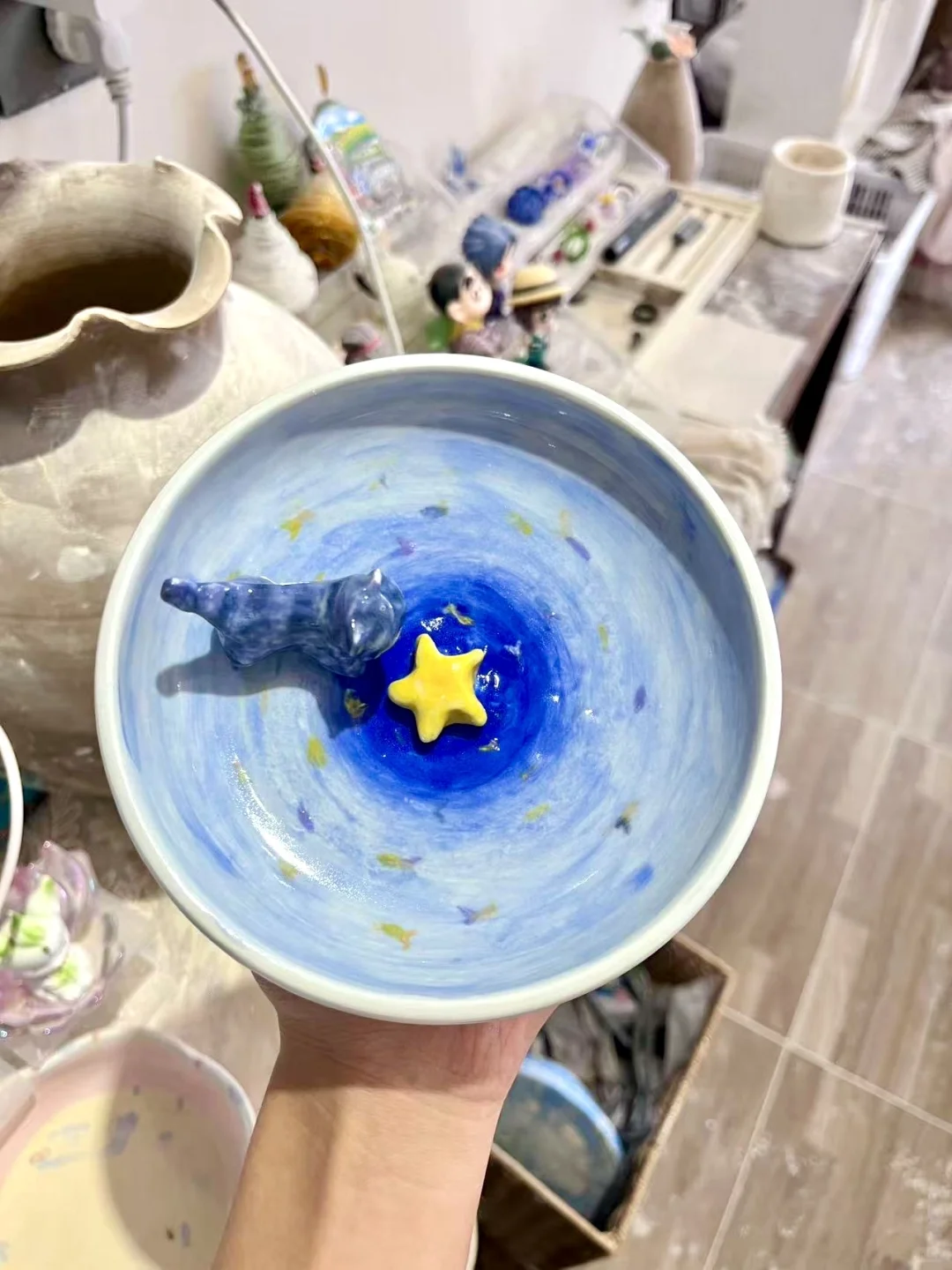 景德镇陶艺diy 66做全套体验！烧成成瓷！！