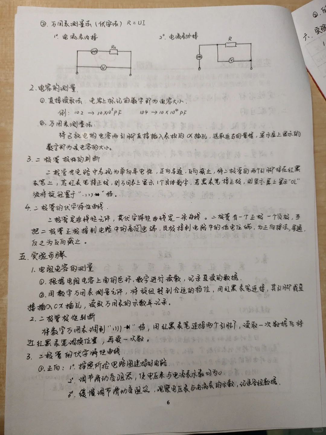常用电子元器件参数的测量