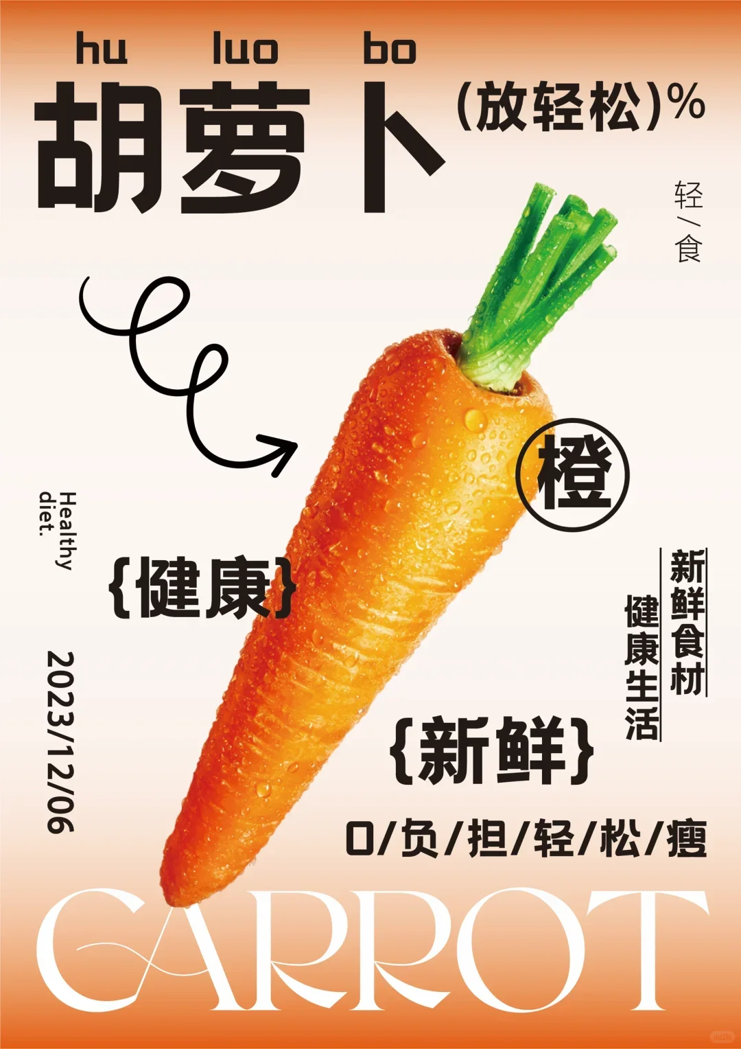 蔬菜海报设计审美