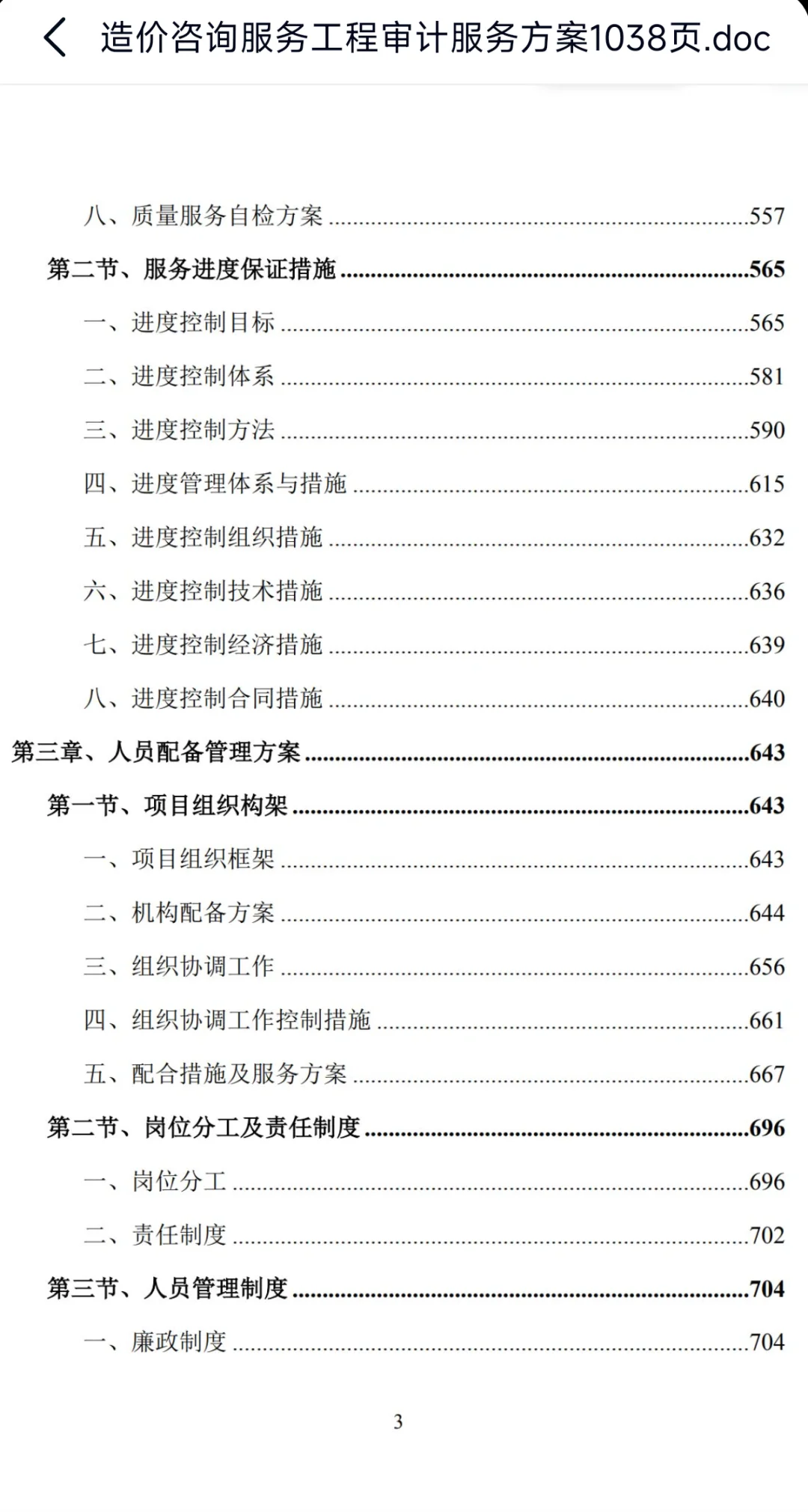 造价咨询服务工程审计服务投标方案