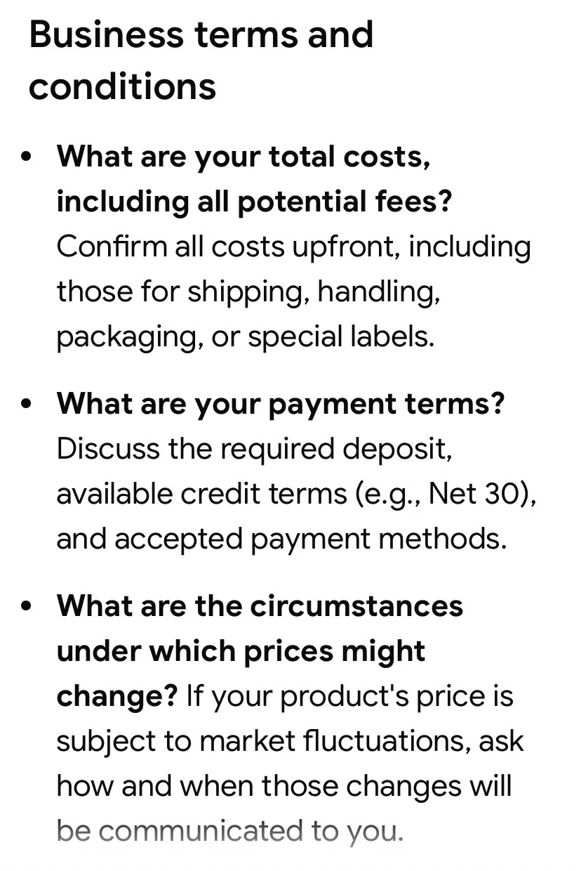 采购如何摸清供应商Supplier的情况