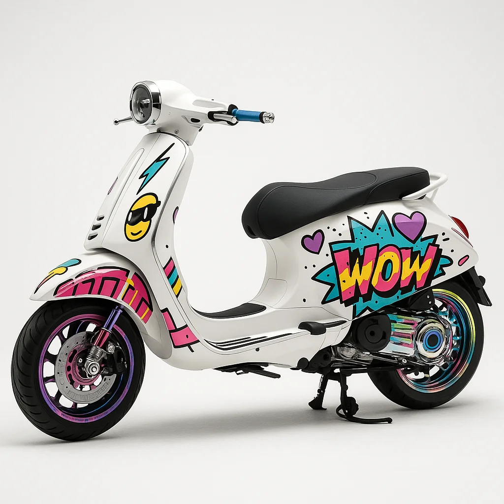 ?小摩托疯狂改造计划：可爱到犯规！