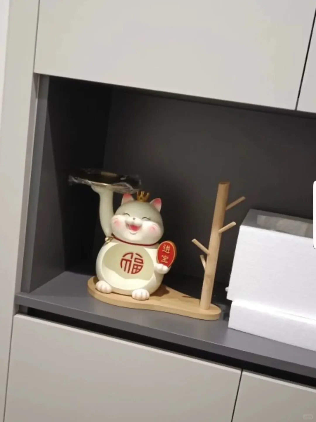 玄关开放格摆件