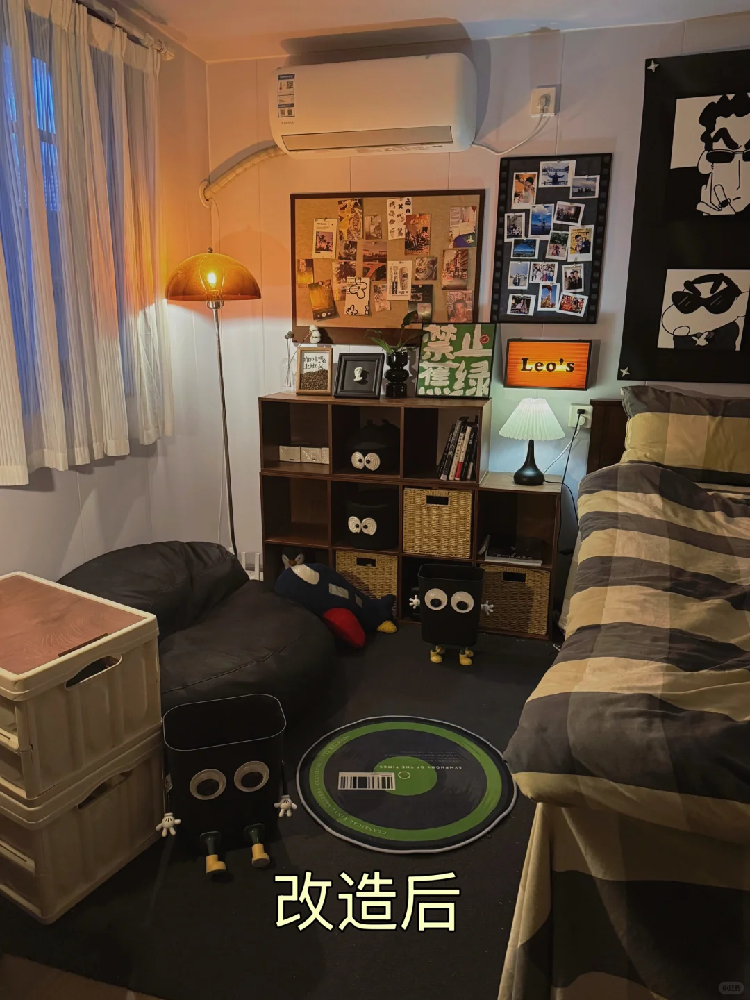 500?爆改老破小❗️网购一个温馨小卧室?️?