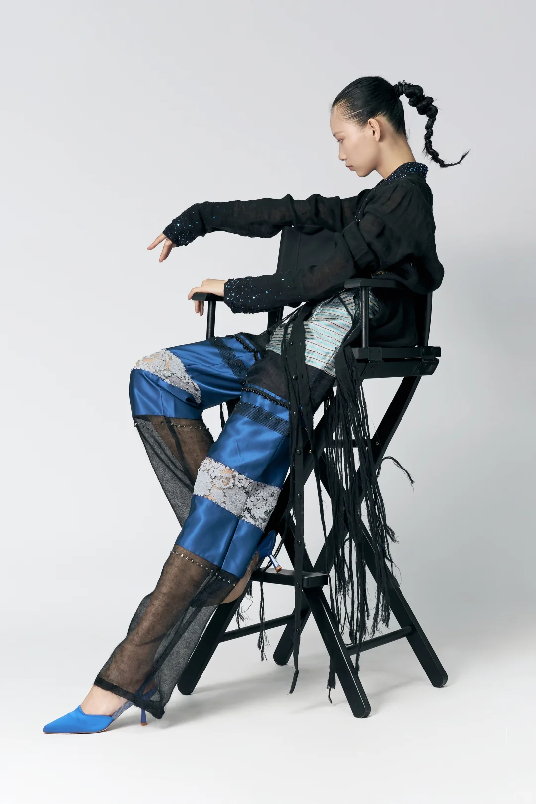 遇见抽纱系列时装Look6