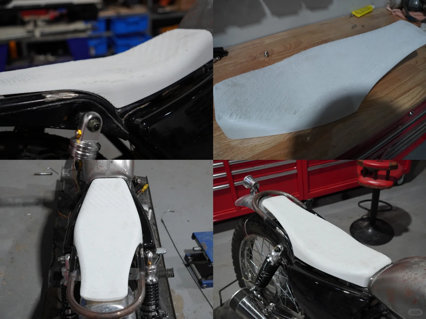 3D打印在改车中的实际运用之铃木GS125改装