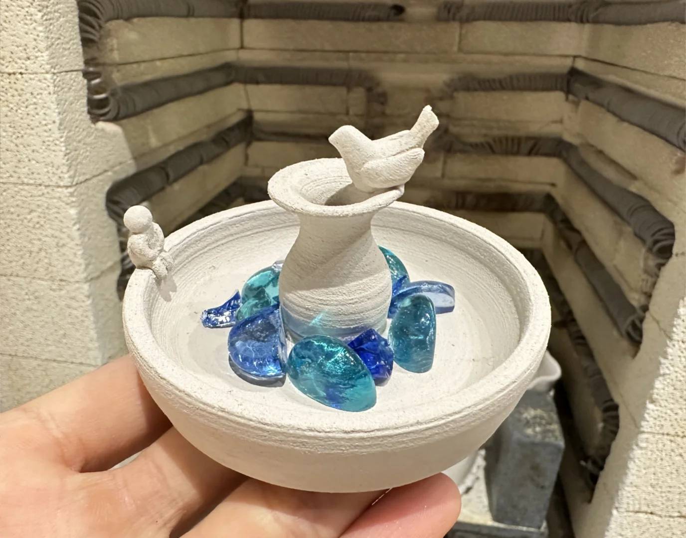 陶艺烧玻璃好美哇（带成品图）