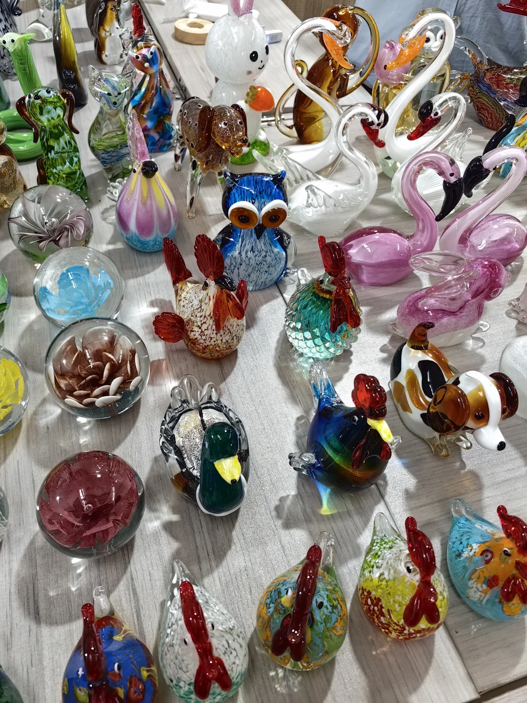 博山陶瓷琉璃大观园里的小玩意