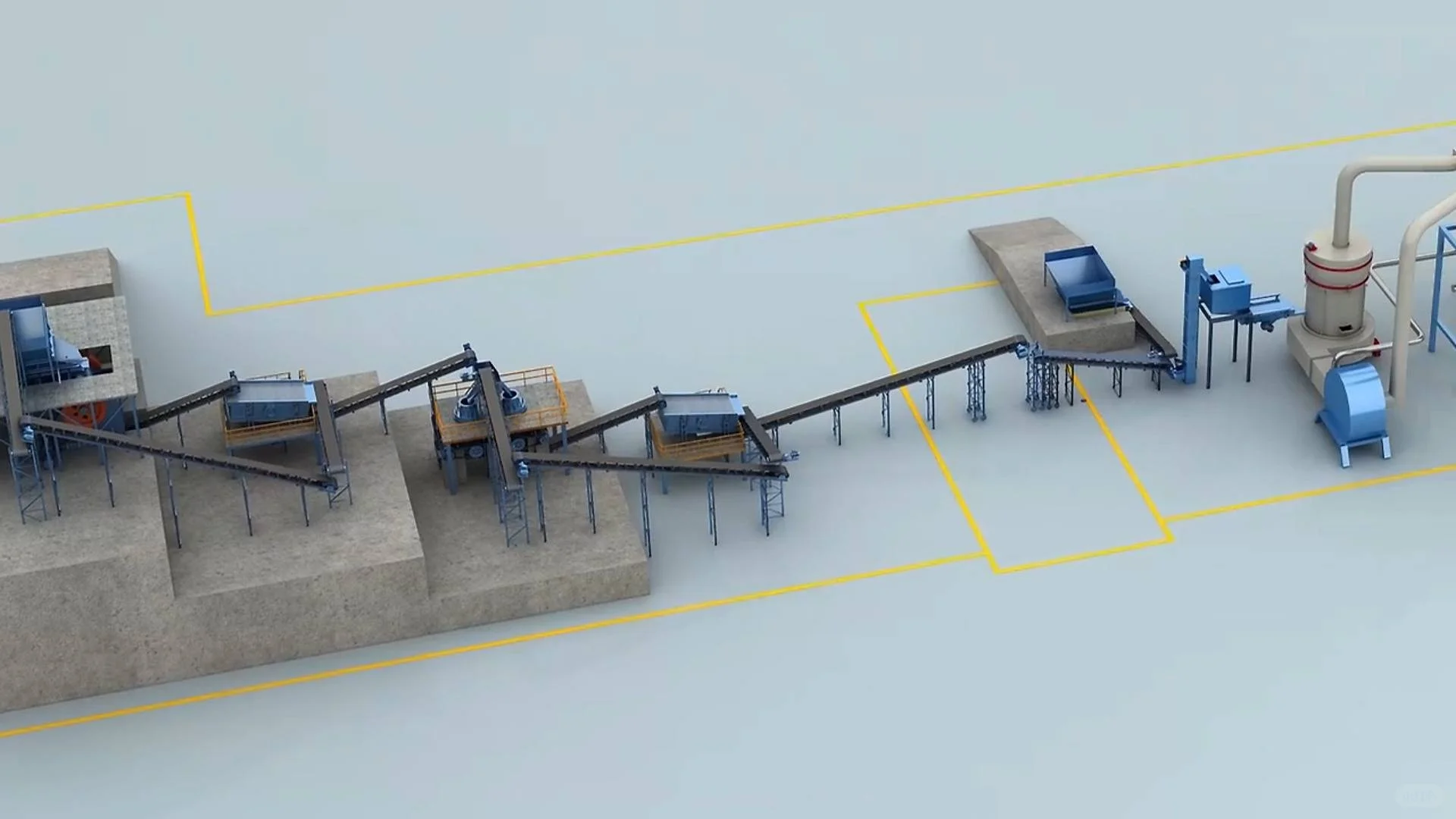 流水线仿真动画