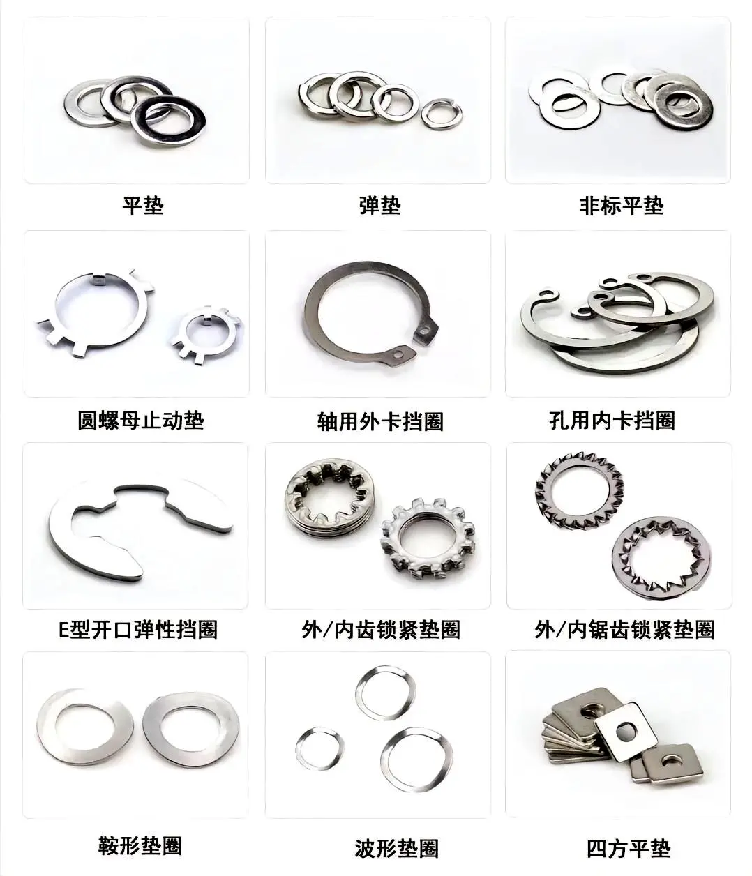 创意分类｜带你探索常用的螺丝与螺母类型