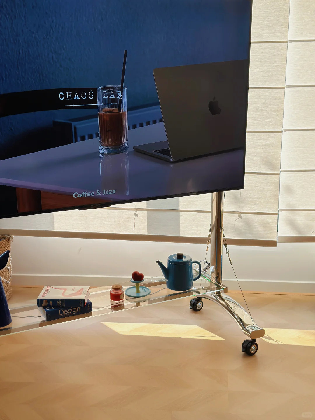 89㎡包豪斯小家,电视支架让空间灵动又高级