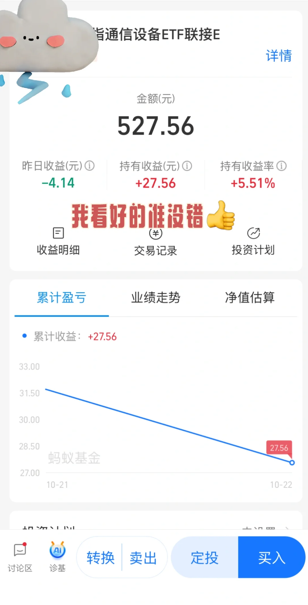 通信跌了?，兰姐反而加?