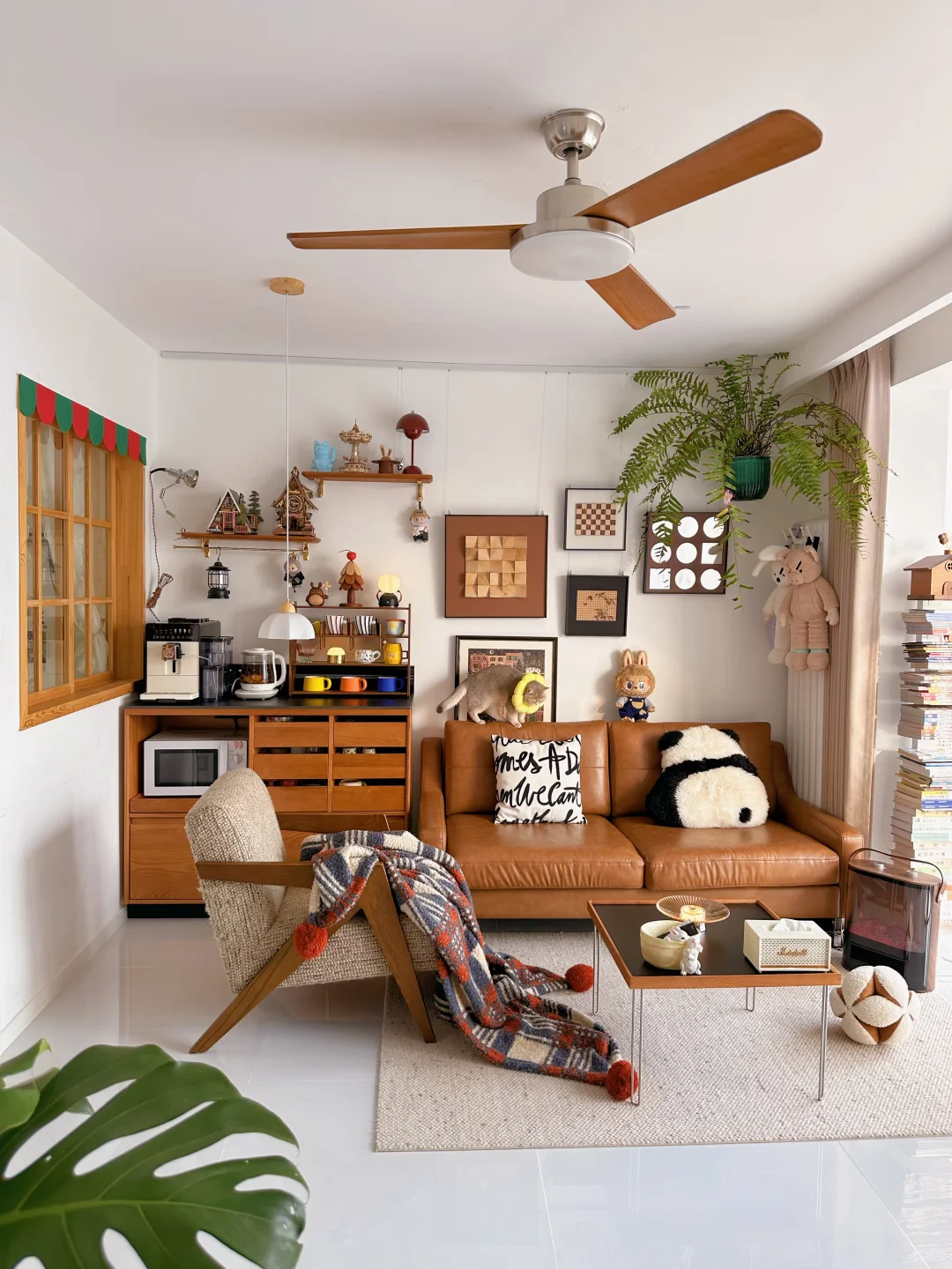 就46㎡的小房子，谈什么高级感简单够住就行！