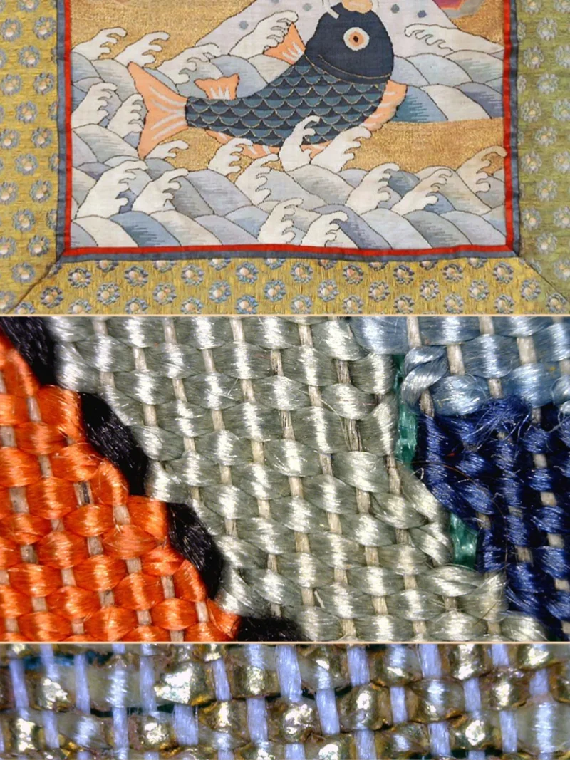 中国传统织物的细节之美｜缂丝 锦缎