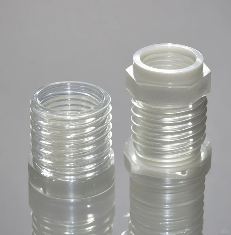 具有内外螺纹的注塑件