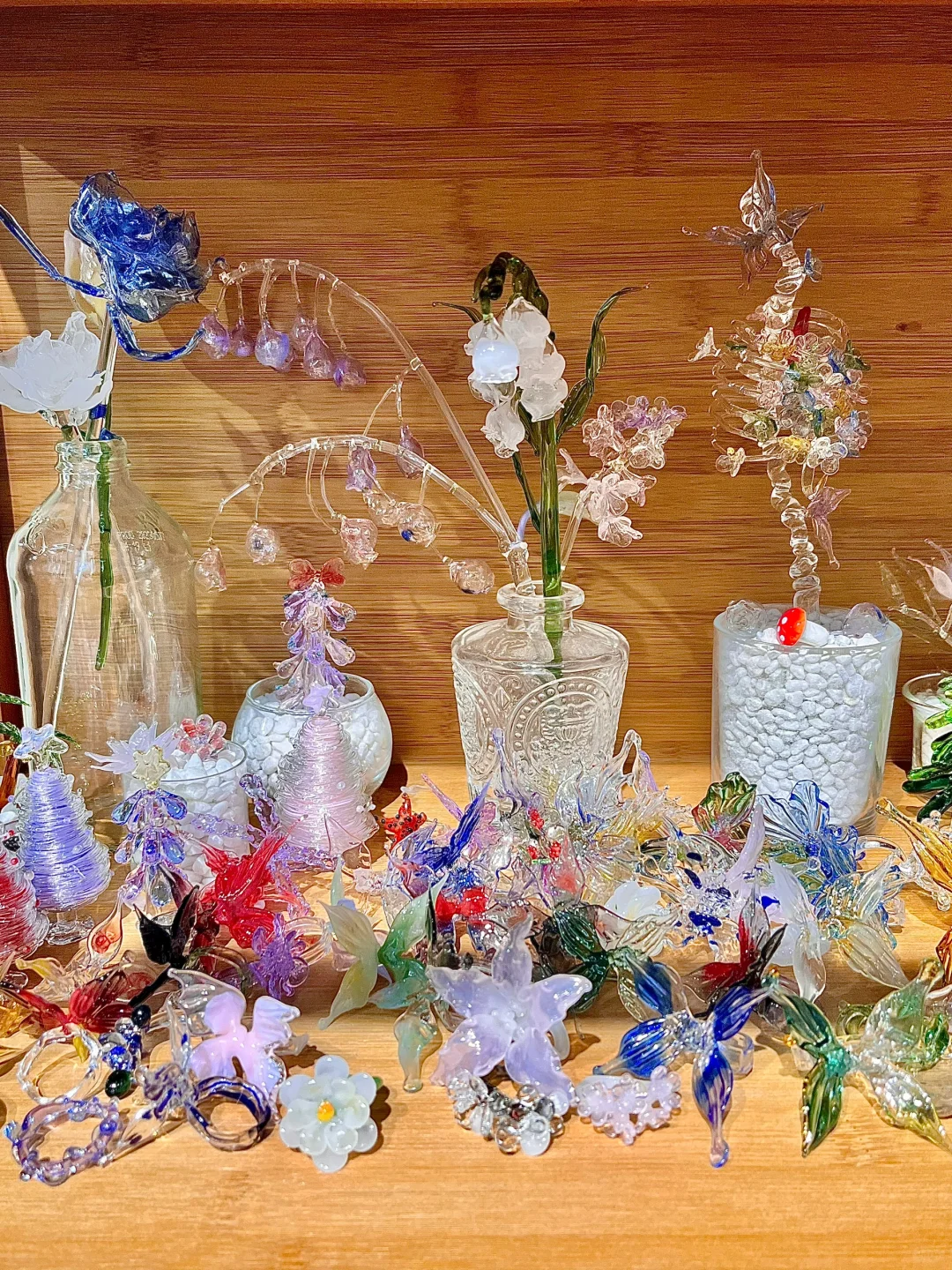 在苏州体验烧玻璃啦！真的好美呀