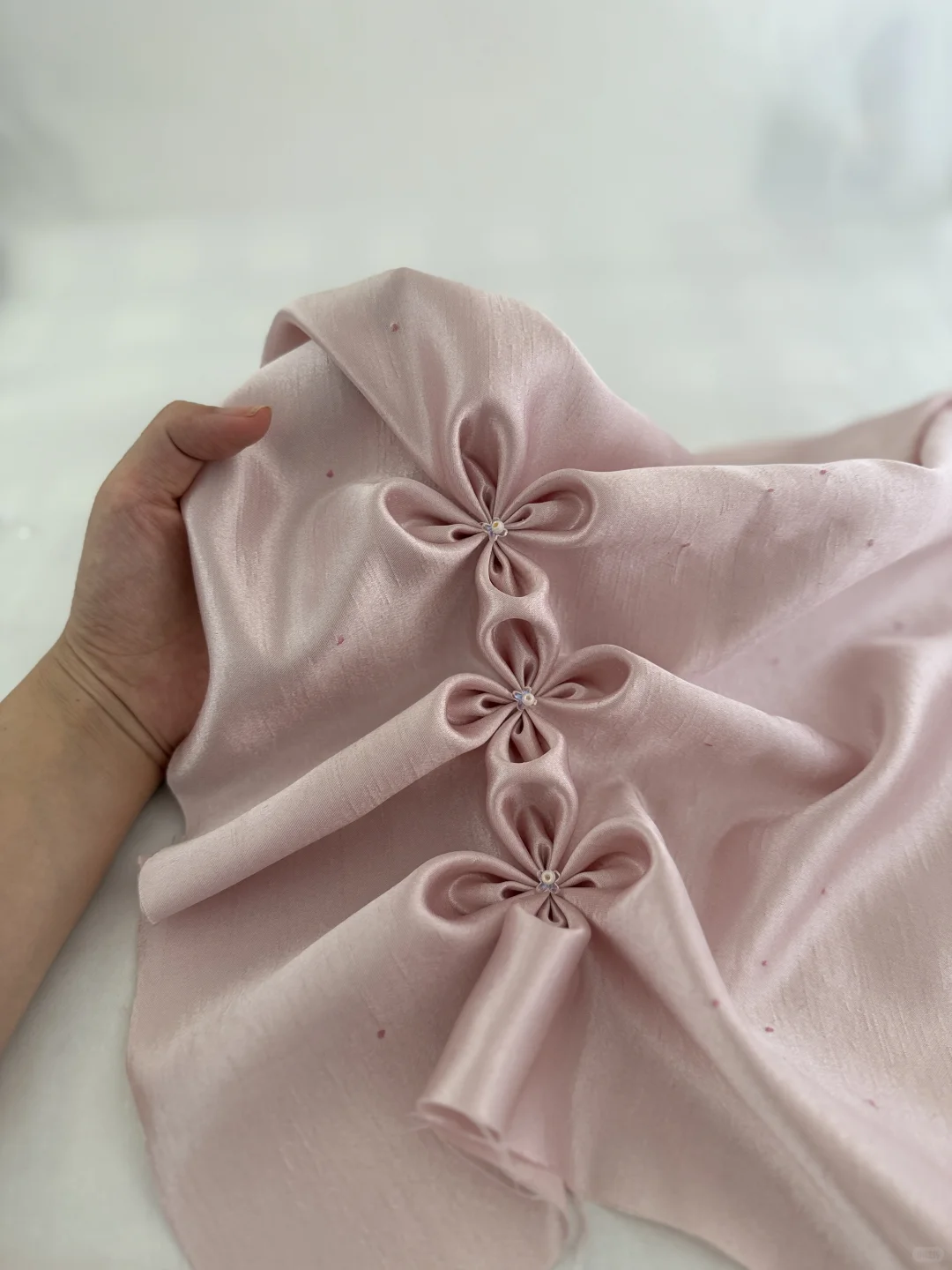 手作控必看！Canadian Smocking奶油双层花