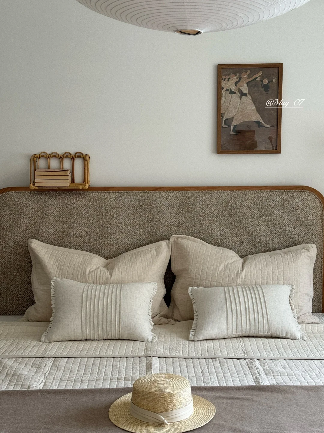 卧室这样布置真的很美☕️