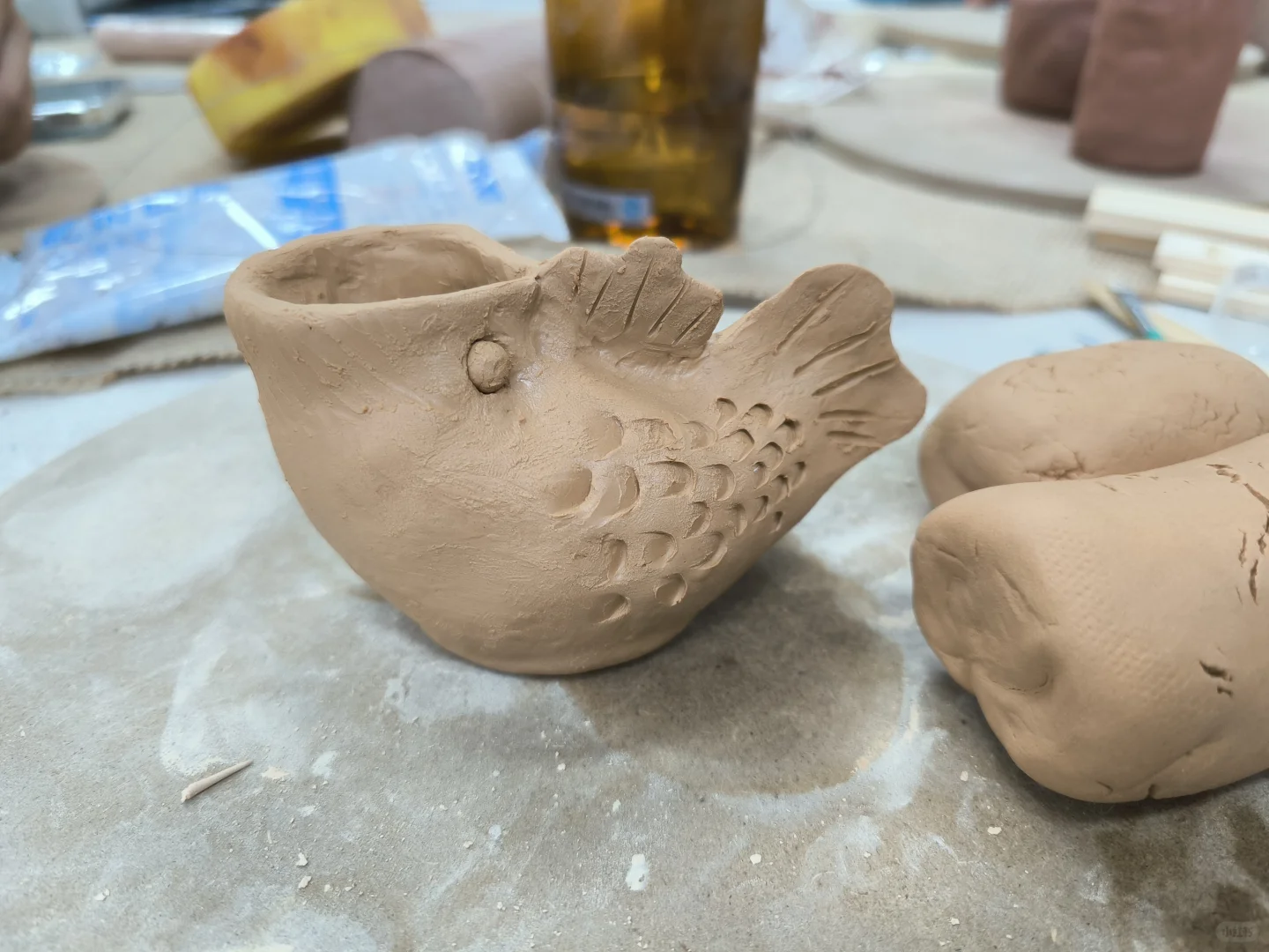 捏个可爱～陶艺课?