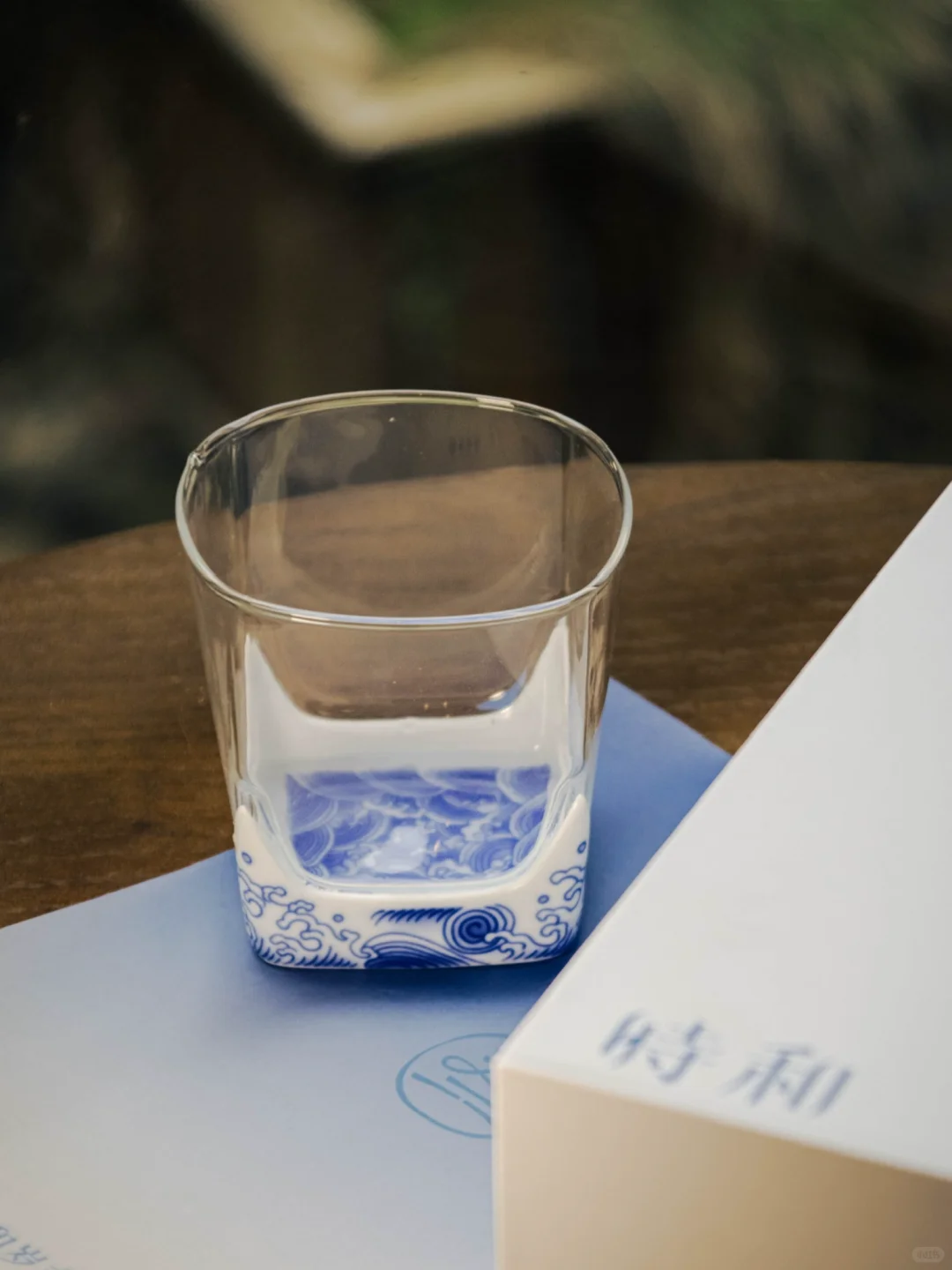 青花瓷浪漫? 新中式威士忌酒杯，太有韵味了