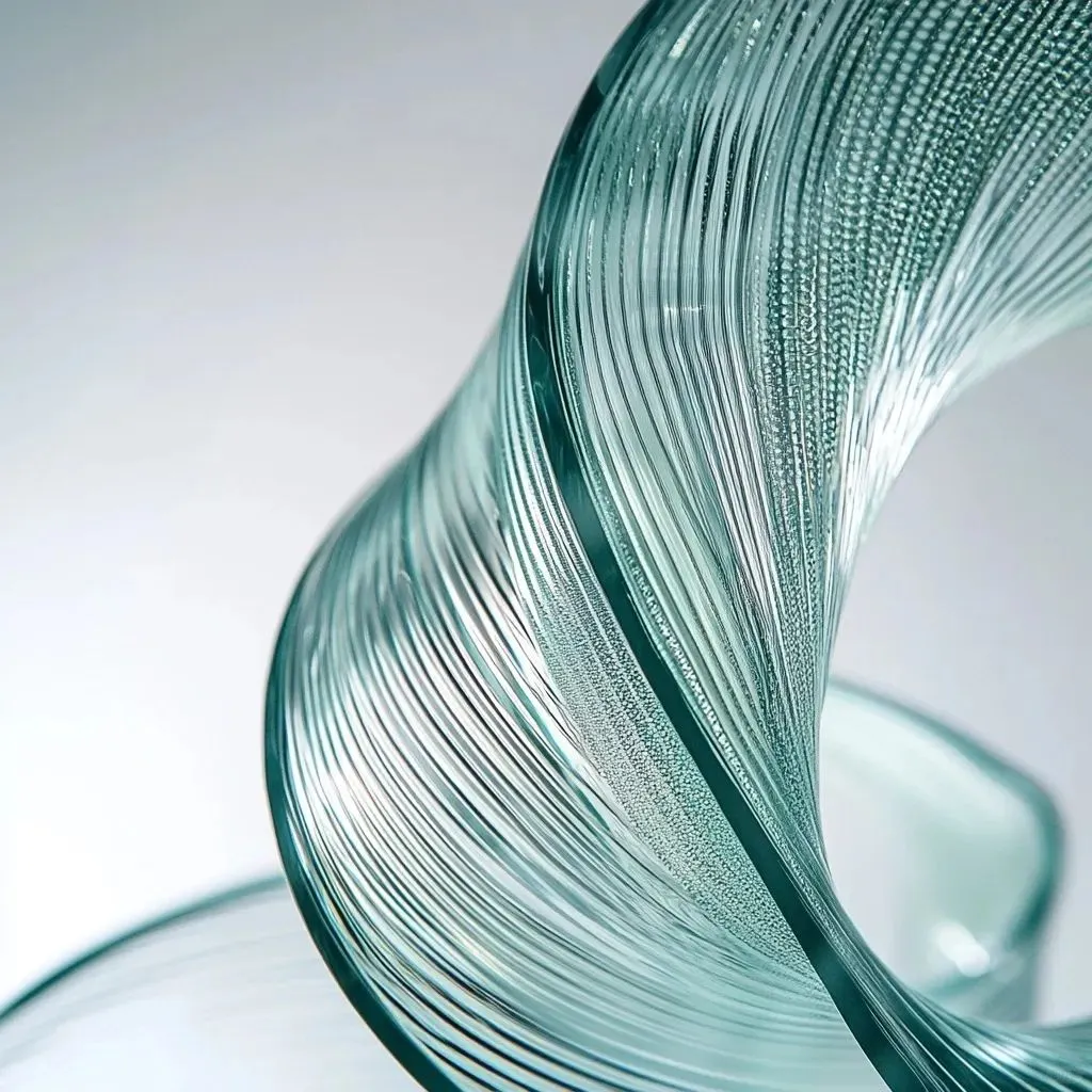 熔融玻璃抽象表现主义创作