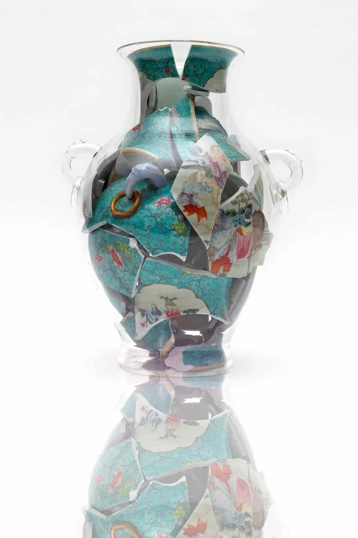 外网素材：玻璃和陶瓷材料相遇