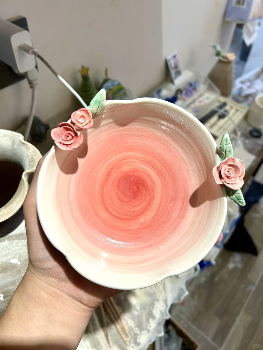 景德镇陶艺diy 66做全套体验！烧成成瓷！！