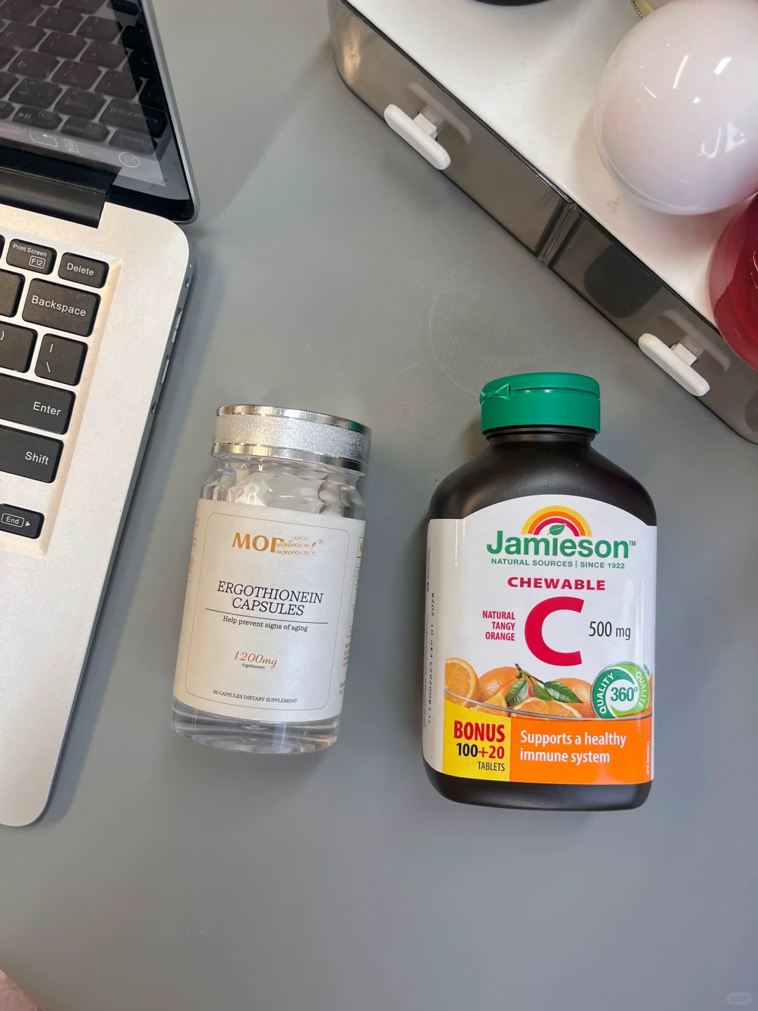 分享使用两月麦角硫因&维生素的效果