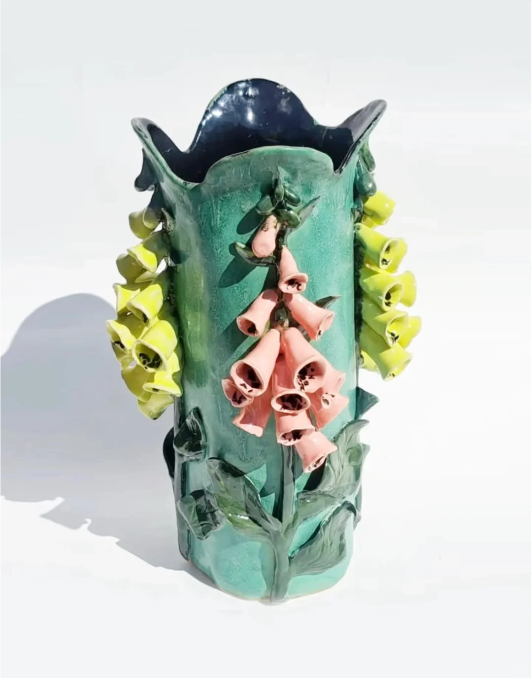 ⚪️陶艺分享｜花花的花瓶