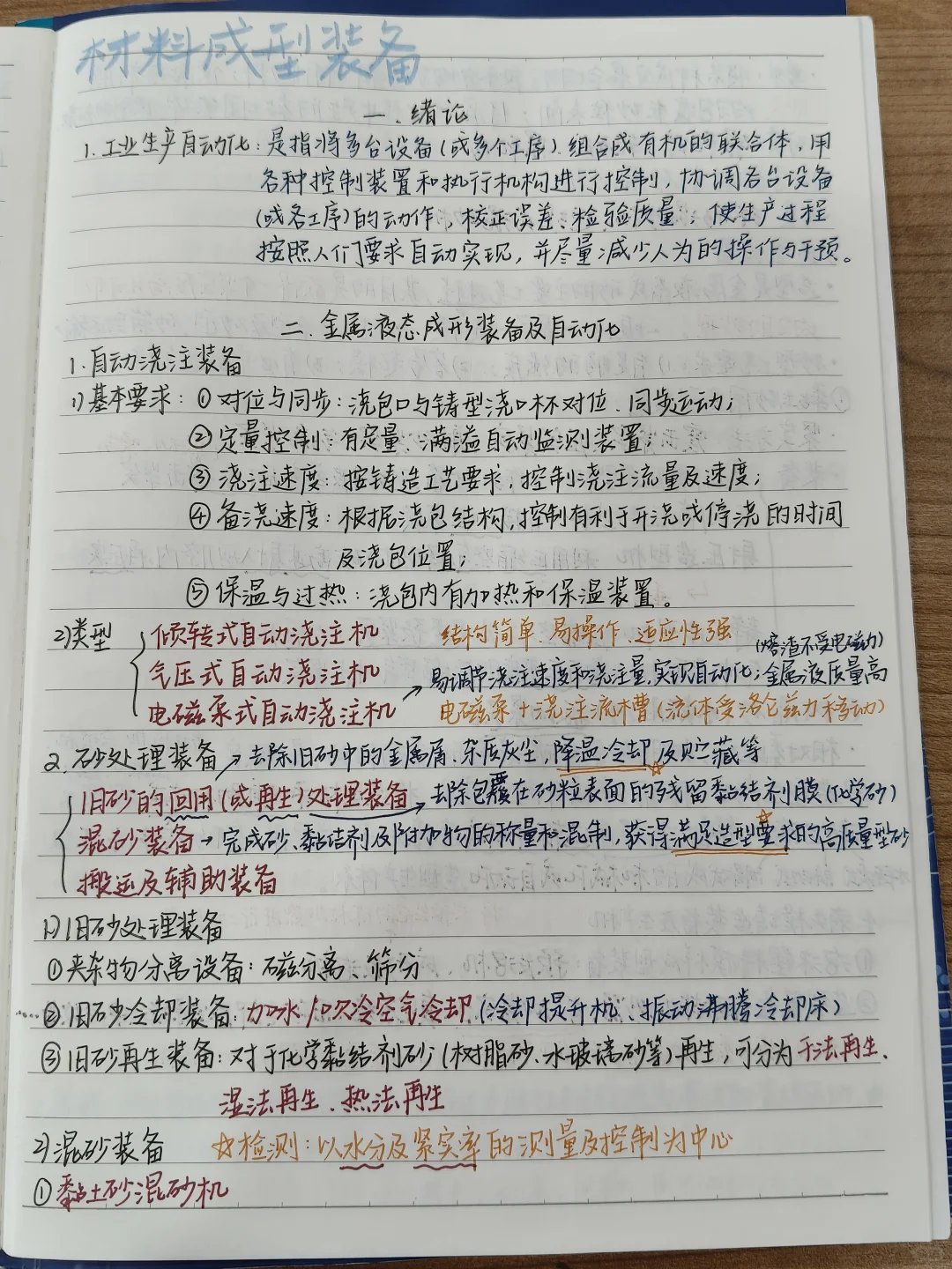 材料成型装备笔记分享 985学姐带你一次过！