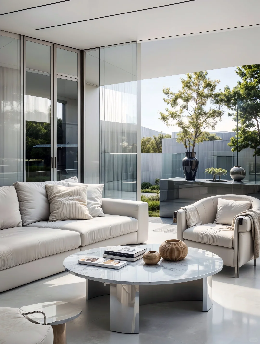 现代玻璃装饰主义创作