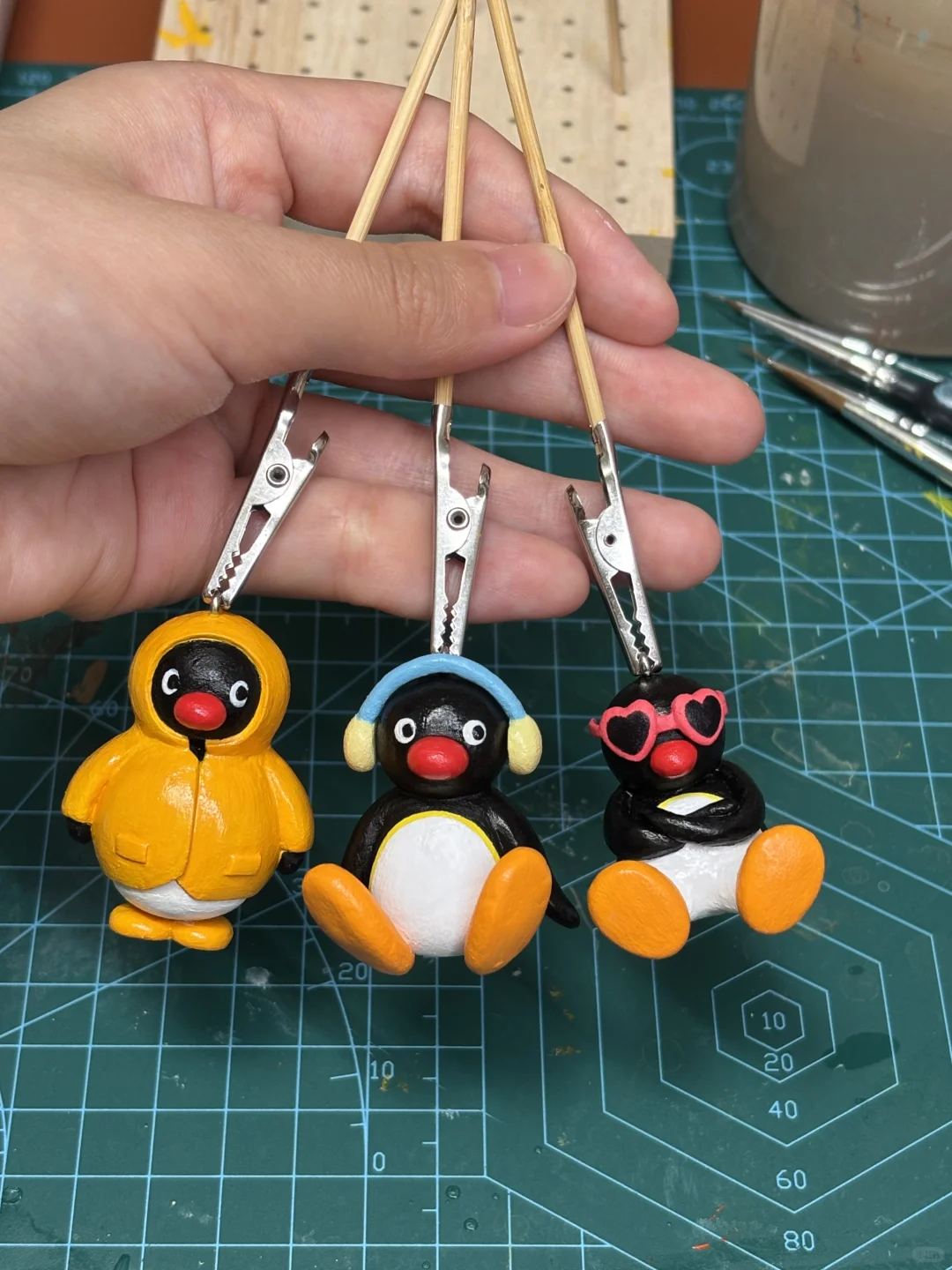 石塑手工｜pingu大王来也